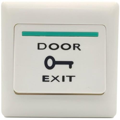 Door Exit Button Release Push Switch for Access Control System Electronic Door Lock NO COM Lock Sensor Switch Access Control