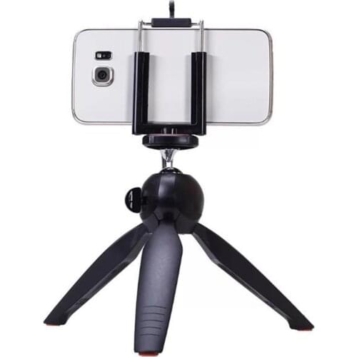 Mini Tripod Tabletop Smartphone Mount Clip Holder Stand Detachable Ballhead for iPhone X/8/7 Plus Huawei Xiaomi