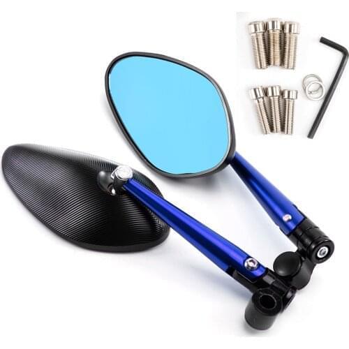Motorcycle CNC Aluminum Rear View Rearview Mirrors Side Mirror For YAMAHA For Honda For Ducati For Kawasaki Z750 Z900 Z800 Z1000