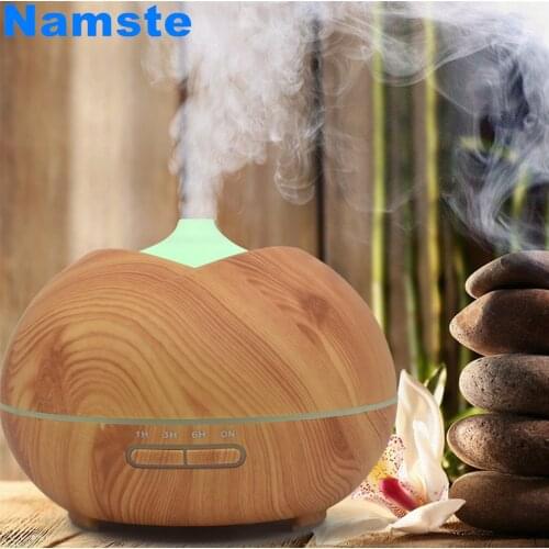 NMT-041 Air Humidifier 400ml Essential Oil Aroma Diffuser Home Office Cold Mist Purifier 7 Color LED Night Light