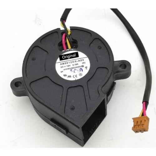 Original 100% working NEWADDA AB5012DX-A03 AB5012MX-A03 12V Projector turbine Blower cooling fan 1 order