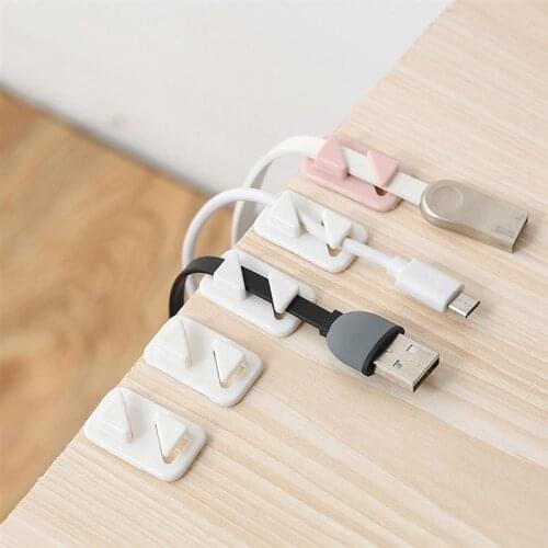 Wire Cord Holder Creative Mini Cable Clip Holder Cord Management Organizer