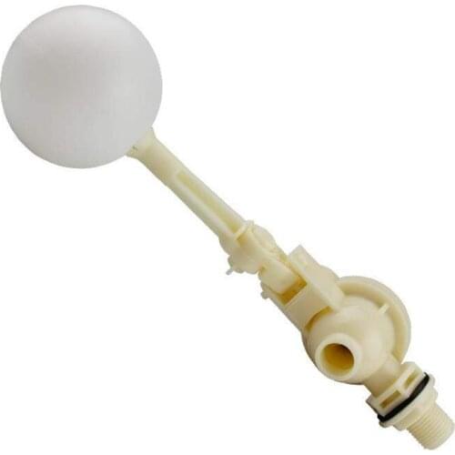 1PC Liquid Water Level Sensor DN15 1/2" DN20 3/4" DN25 1" BSPT Thread Plastic Float Valve Ball Tank Pool