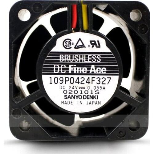 109P0424F327 4028 24V 0.055A Axial flow fan cooling fan 6 Month Warranty