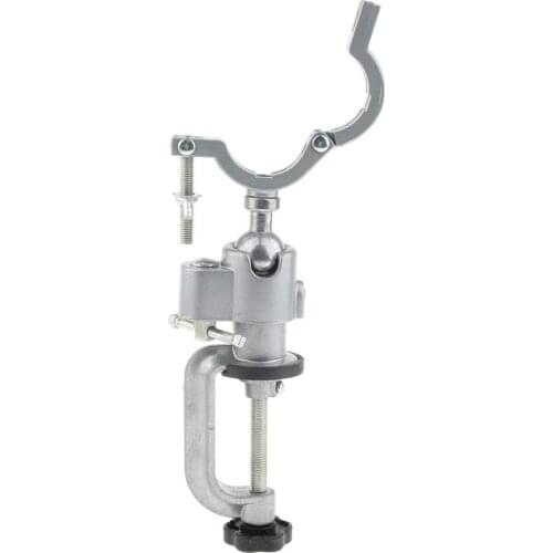 360 Degrees Aluminum Alloy Bench Vise Multi-function Electric Drill Fixed Stents Electric Grinder Holder Mini Accessories