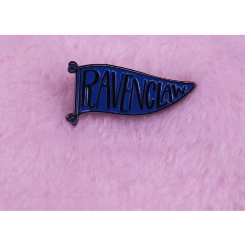 Magic school Ravenclaw enamel pin sorcery lovers flair addition