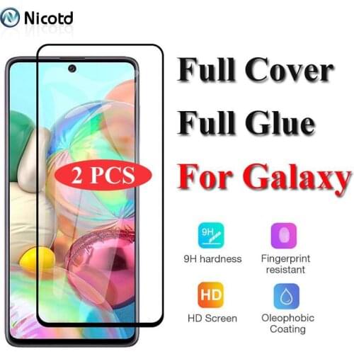 2 Pieces For Samsung Galaxy A71 A51 A41 A31 Tempered Glass For Galaxy M30 M20 M10 A10 A20 A30 A40 A50 A60 A70 A80 A10s A20s A30s
