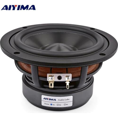 AIYIMA 5.25 Inch Audio Midrange Bass Speakers 60 W 30 Core Woofer Hifi Music LoudSpeaker For Bookshelf Home Theater Sound System