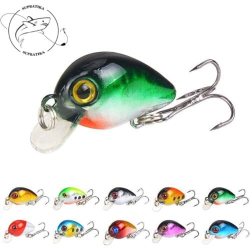 10Pcs/set 30mm 1.6g Fishing Lure Kit Crankbait Floating Wobbers Lure Bait Artificial Hard Baits Minnow Fish Lures