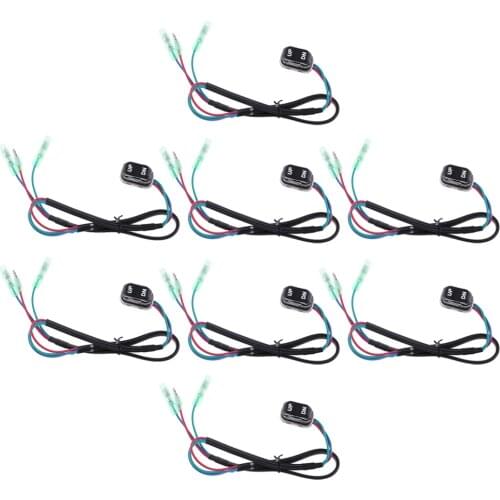 8 Pcs 703-82563-02-00 703-82563-01-00 TRIM & TILT switch A for Yamaha Outboard Motors