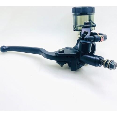 For Suzuki Yamaha Choppers Honda 22MM 7/8'' Motorcycle Right Brake Clutch Pump Master Cylinder Lever Motorbike Handlebar Parts
