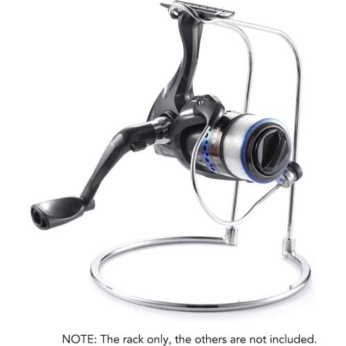 Spinning Reel Fishing Reels Rack Fishing Gear Stand Fishing Reel Shelf Reel Accessory Spinning Reels Stand Fish Gear Tool