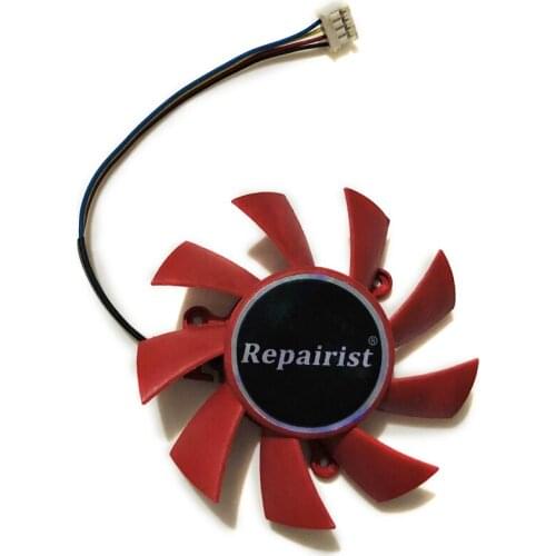 GPU VGA Cooler RX 570 Graphics Card Fan For Phantom Gaming M1 Radeon RX570 8G/4G Video Cards As Replacement