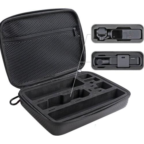 Multifunction Osmo pocket Portable case bag with filter storage Spare parts box for dji osmo pocket camera Accessories