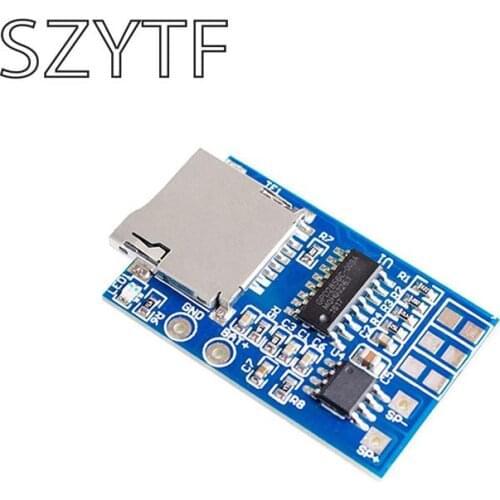 TF card MP3 decoder decoding module board with power supply 3.75V mixed mono 2W