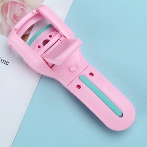 Portable Eyelash Curler Easy To Use Convenient Eyelash Curler Cosmetic Makeup Tools