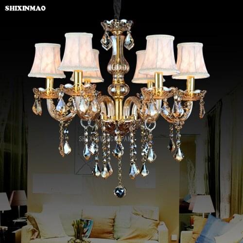 Luxury Modern crystal Chandeliers cristals light modern brief art candle lighting chandeliers Lighting crystal Chandelier
