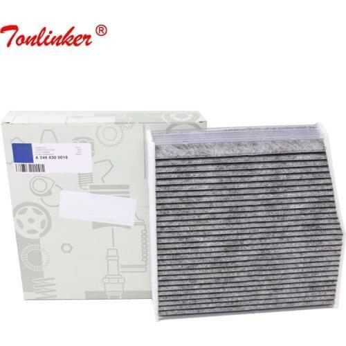 Cabin Filter A 2468300018 For Mercedes Benz A-Class W176 2012-19 A160 A180 A200 A220 A250 A45-AMG A260 Model 1 Pcs Carbon Filter