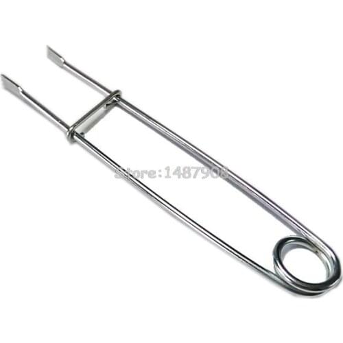 SAMSFX 1pc x Fishing Fish Mouth Spreader Spread with Flat head & Locking Device 6-Inch Spring Steel L508