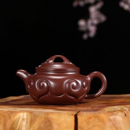 Yixing are recommended by the manual fine ore quality goods purple clay zhu archaize the best kung fu tea set the teapot