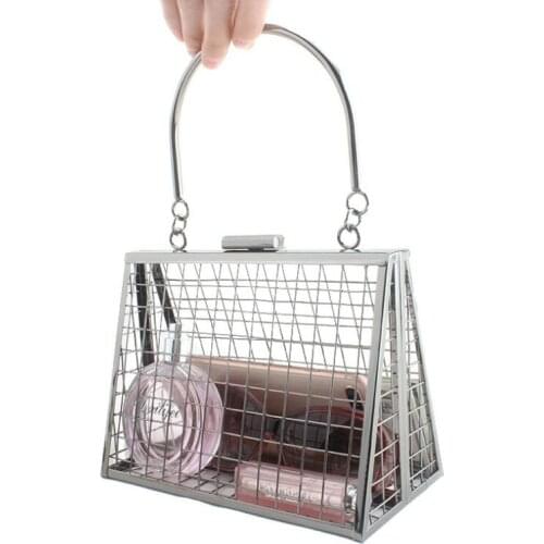 Bolsa Feminina Luxury Handbags Women Bags Designer Purse Shoulder Crossbody Bags Ladies Casual Metal Hollow Phone Pouch Totes