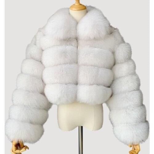 4XL Plus Size 2021 Winter Fashion Long Sleeve Turn-down Collar Stylish Faux Fur Coat Casual High Street Zipper Outwear