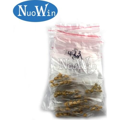 18values*10pcs =180pcs Monolithic Ceramic Capacitor 20pF~1uF ceramic capacitors Assorted Kit