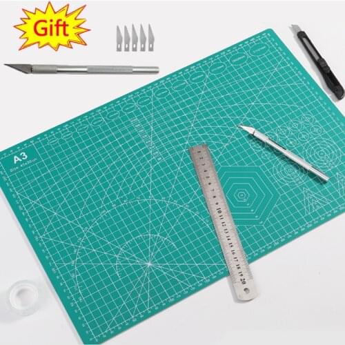 A3 A4 A5 Cutting Mats Cushion Board Large Handwritten Test Paper Drawing Beauty WorkbeScaling Model Rubber Engraving Board DIY