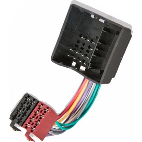 Car Stereo ISO Radio Wiring Harness Headunit Connector Loom Wiring Wire Cable Adapter for Ford Fusion C-Max S-Max Transit Kuga