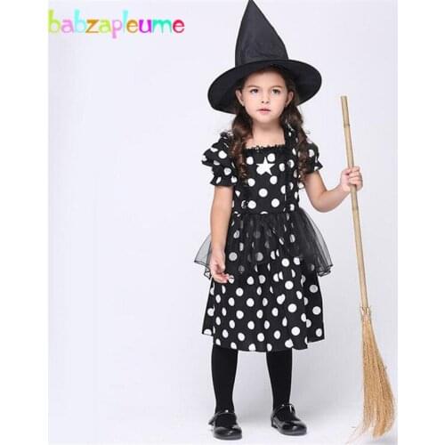 Babzapleume Brand Toddler Girls Clothing Lace Dot Kids Girls Princess Dresses Dance Costume Cosplay Outfits Halloween Gift Y030