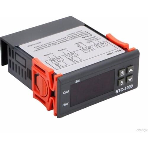 Digital AC 220V STC-1000 All-Purpose Temperature Thermostat With Sensor New LS'D Tool