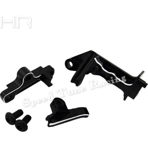 Hot Racing Aluminum F & R Battery box Mount for the Axial SCX10II