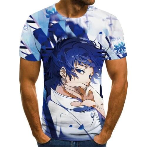 Jujutsu Kaisen Anime T-Shirts For Men Manga Tops Camisetas Hombre Tshirt Ropa Streetwear Camisa Masculina Verano Roupas Koszulki