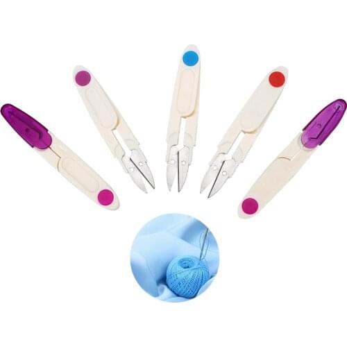 Trimming Sewing Scissors Scissors Nipper Embroidery Craft Scissors Tailor Multifunction Embroidery Scissors Random Color