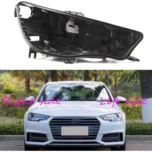 Headlight Base For Audi A4 2016 2017 2018 2019 Headlamp House Car Rear Base Front Auto Headlight Back House
