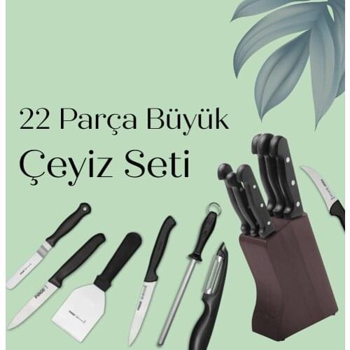 Pırge Stainless Steel Knife Sets