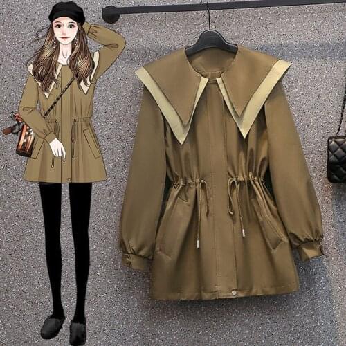 Qingerant Women's Trench Coats