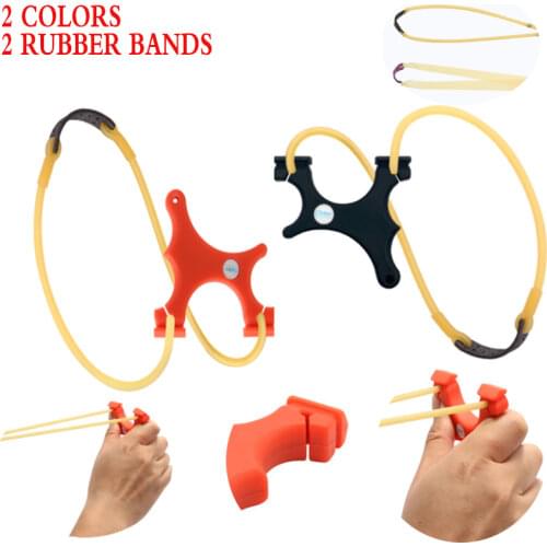 Slingshot Sling Shot Plastic Steel Catapult Mini Slingshot Bow playing tools toy