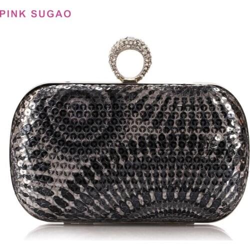 Pink Sugao diamon fashion purse luxury handbags women bags designer crossbody bags party bag evening bag clutch women handbags