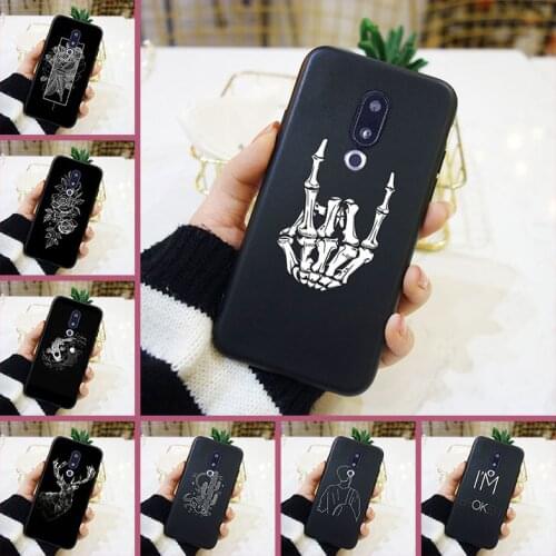 Soft Phone Case Silicone For Meizu 15 Lite 16 Plus 16th 16x Flower Cactus Deer Art Back Cover For Meizu Pro 6 7 Plus U10 U20
