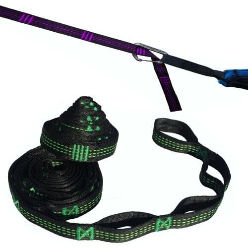 Super Strong Hammock Strap Hanging Hammock Belt Hamaca Hamak for Camping,Traveling,Portable Hanging Tree Rope Free shipping