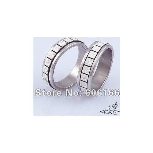 30x 6mm Sparkle Silver Tone Ring Stainless Steel Rings Fashion Jewelry