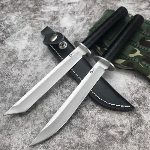 Tactical Fixed Blade Knife Wilderness Combat Knives Aluminium Alloy Handle Essential Self-defense Hunting Knife Outdoor Army