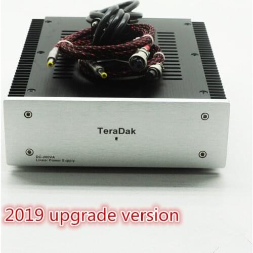 TeraDak dual 12V / 6.5A Hifi DC-200W Linear Power Supply/2020 upgrade version
