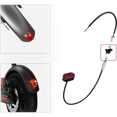 Taillight Smart Tail Cable Direct Fit for Xiaomi Mijia M365 Pro Electric Scooter Light Battery Line Fix Buckle Rear Light Parts