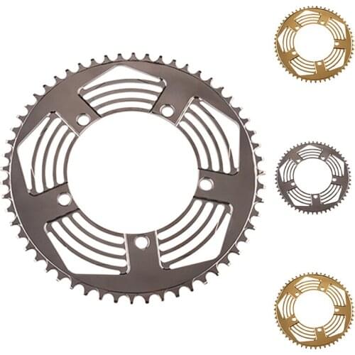 BOLANY Road Folding Bike Chainwheel 8 9 10 11 Speed Bicycle 130 BCD BMX Narrow Width Anti-Hanging Chain Crankset Tooth