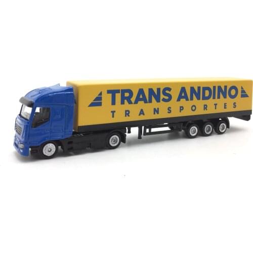 1/87 Classic Truck Special Die Casting Metal Desktop Display Collection Model Length 19cm Toys For Children