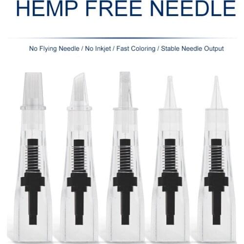 10Pcs Needle For Semi-Permanent machine Kit For Makeup Tattoo With Digital Display Non- Anesthesia Eyebrow Lip Eyeline Areola