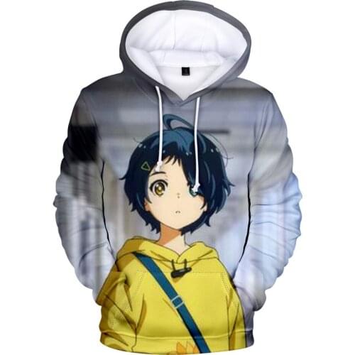 2021 Autumn Winter Sweatshirts WONDER EGG PRIORITY 3D Digital Print Hoodies Men/Women Fashion Streetwear Casual Pullover Clothes