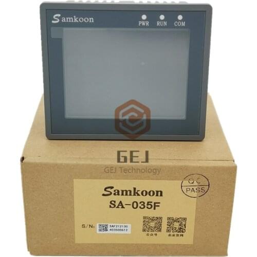 3.5inch SA-035F Samkoon DC 24V 320*240 Resolution Touch Screen HMI